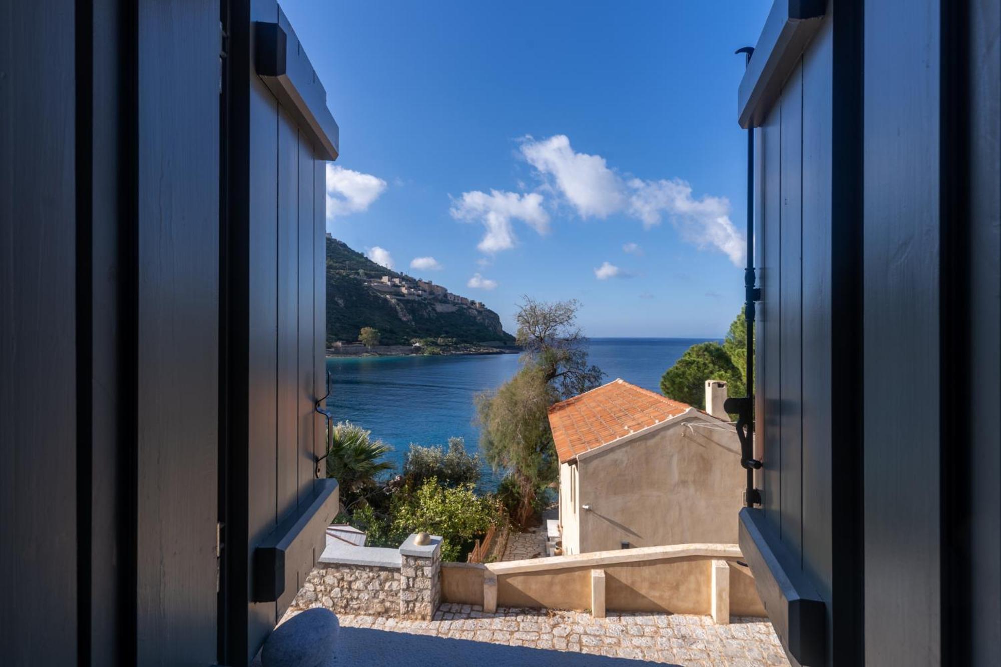 Vina'S Stone House Villa Liménion Eksteriør billede